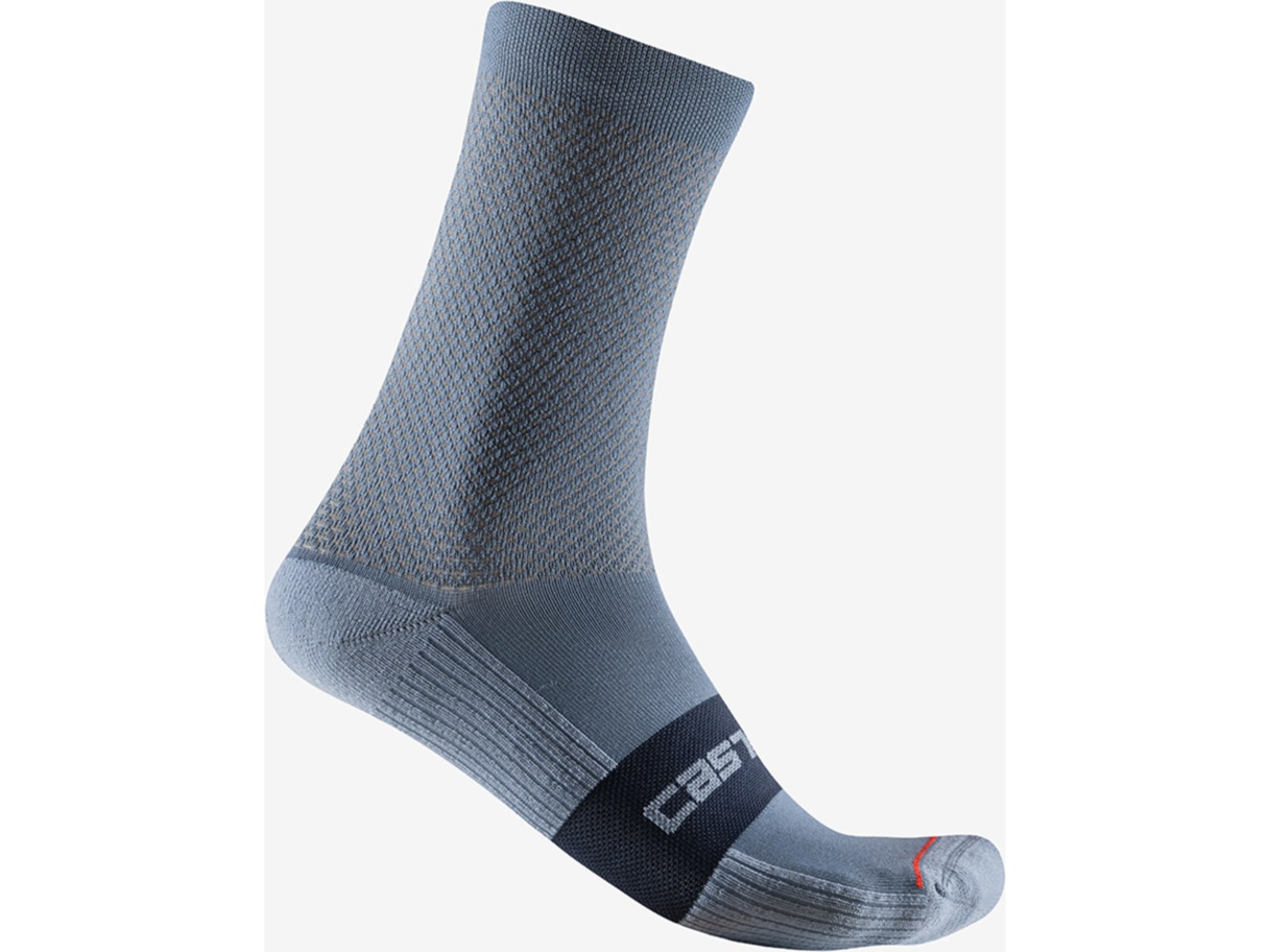 Castelli Espresso 15 Sock, Light Steel Blue