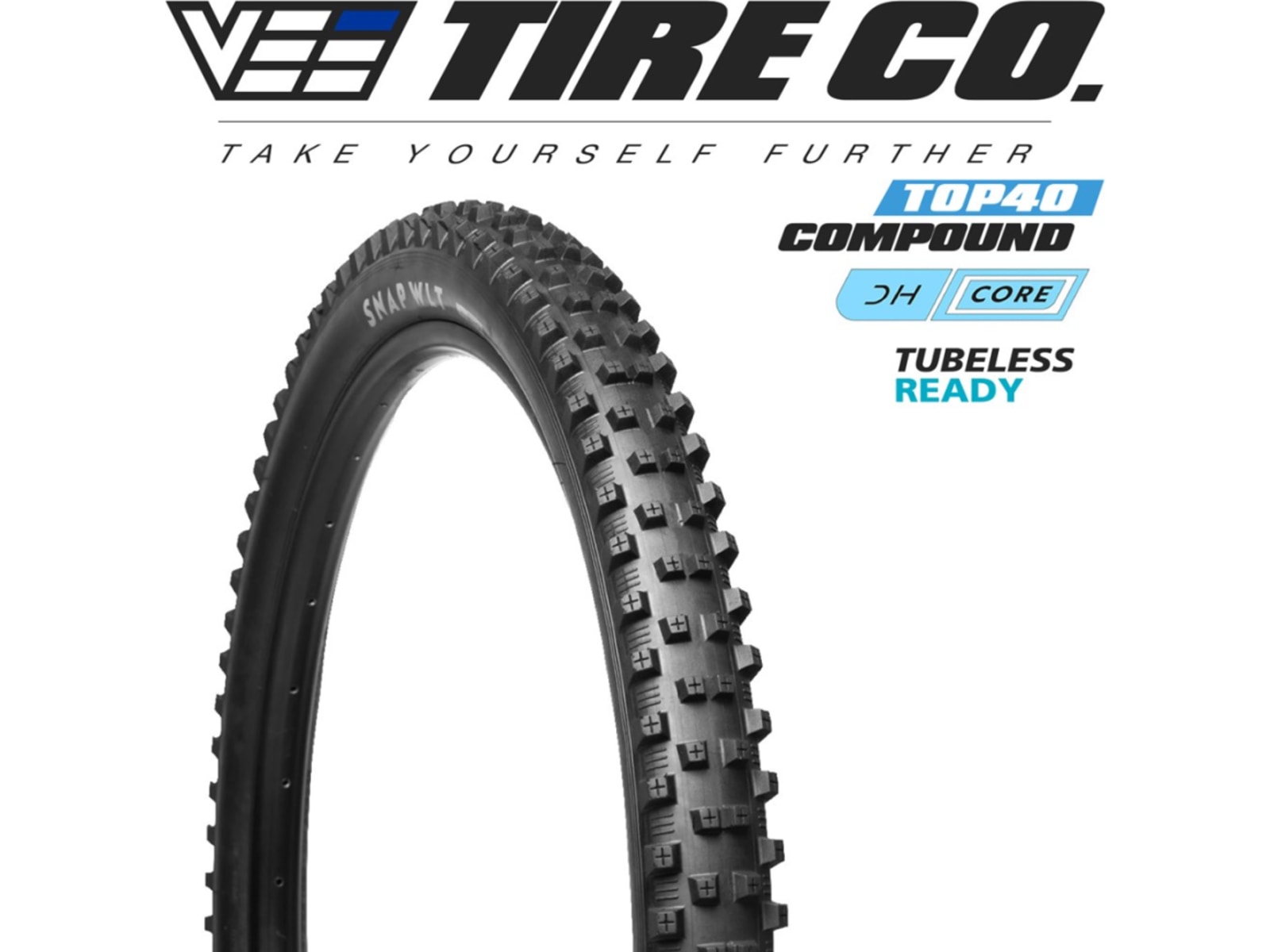 Vee Tire Co. Snap WLT DH Core Top40 TLR MTB Tyre 27.5 x 2.35