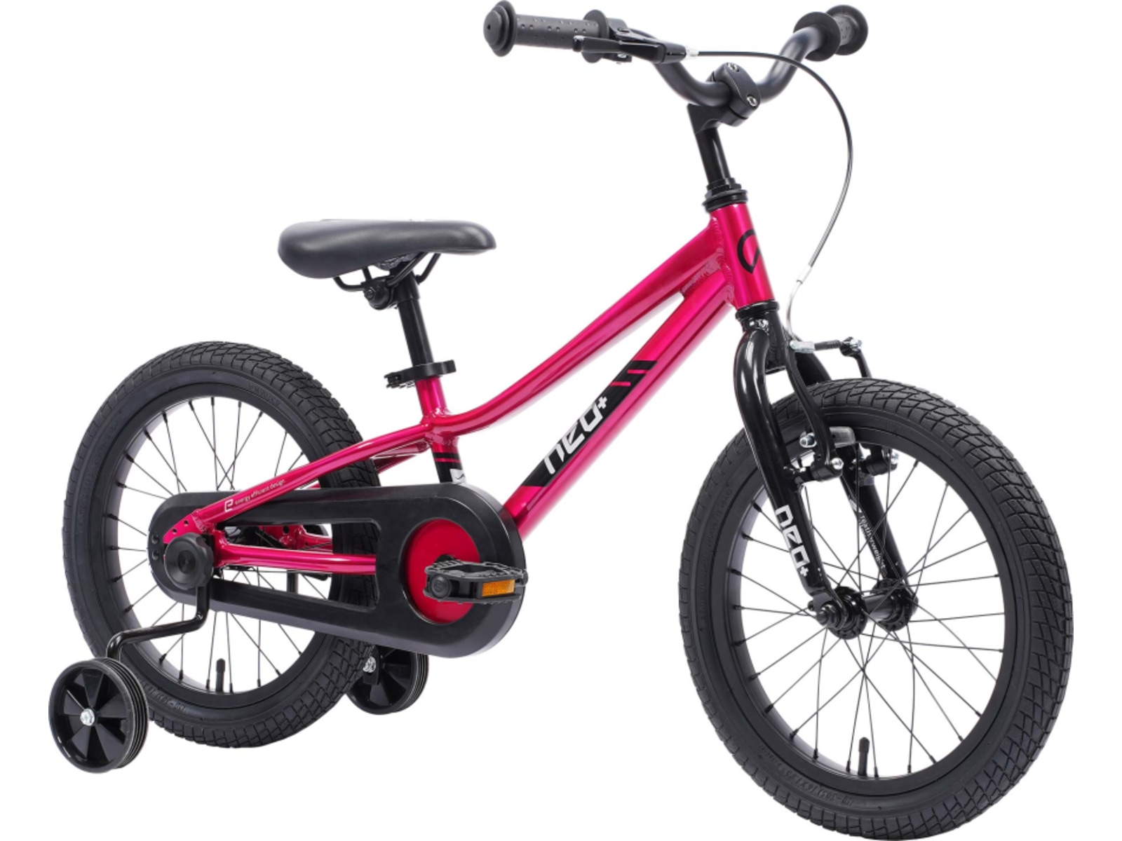 Neo+ 16 Kids Bike, Chrome Pink