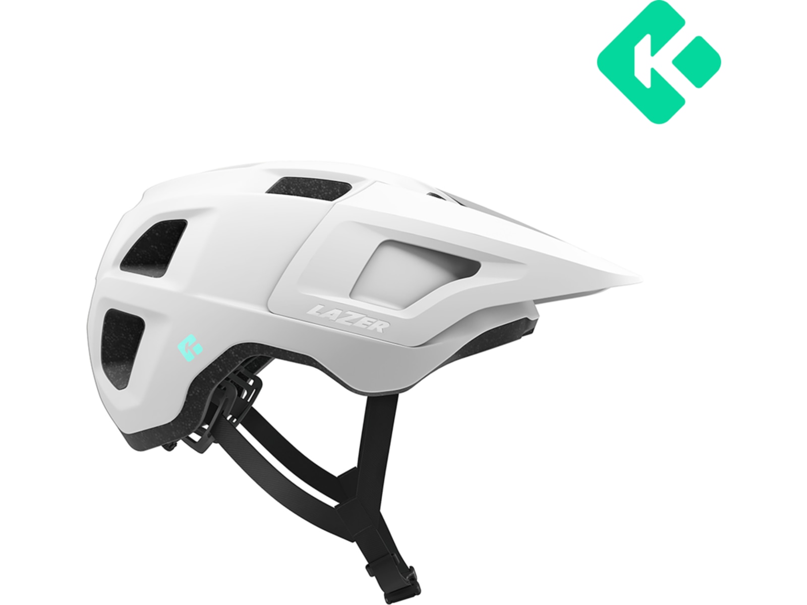 Lazer Lupo KinetiCore Helmet, Matte White, Unisize