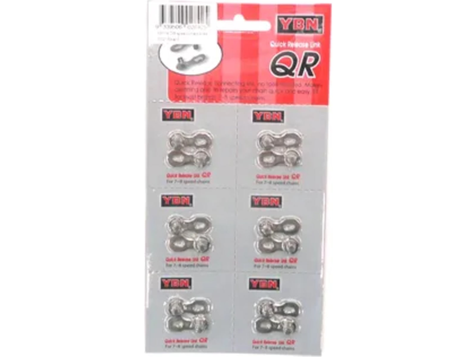 7/8-Speed Missing Link Chain Connector 7.3 mm, Silver