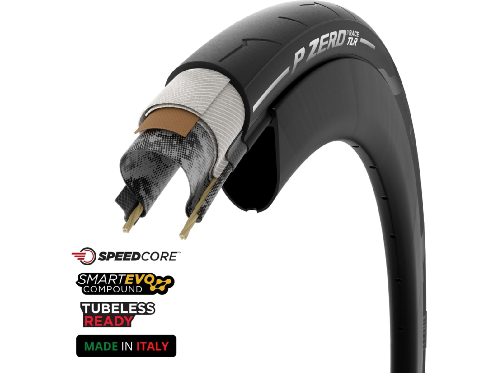 Pirelli P ZERO Race TLR Tyre 700 x 40c, Black