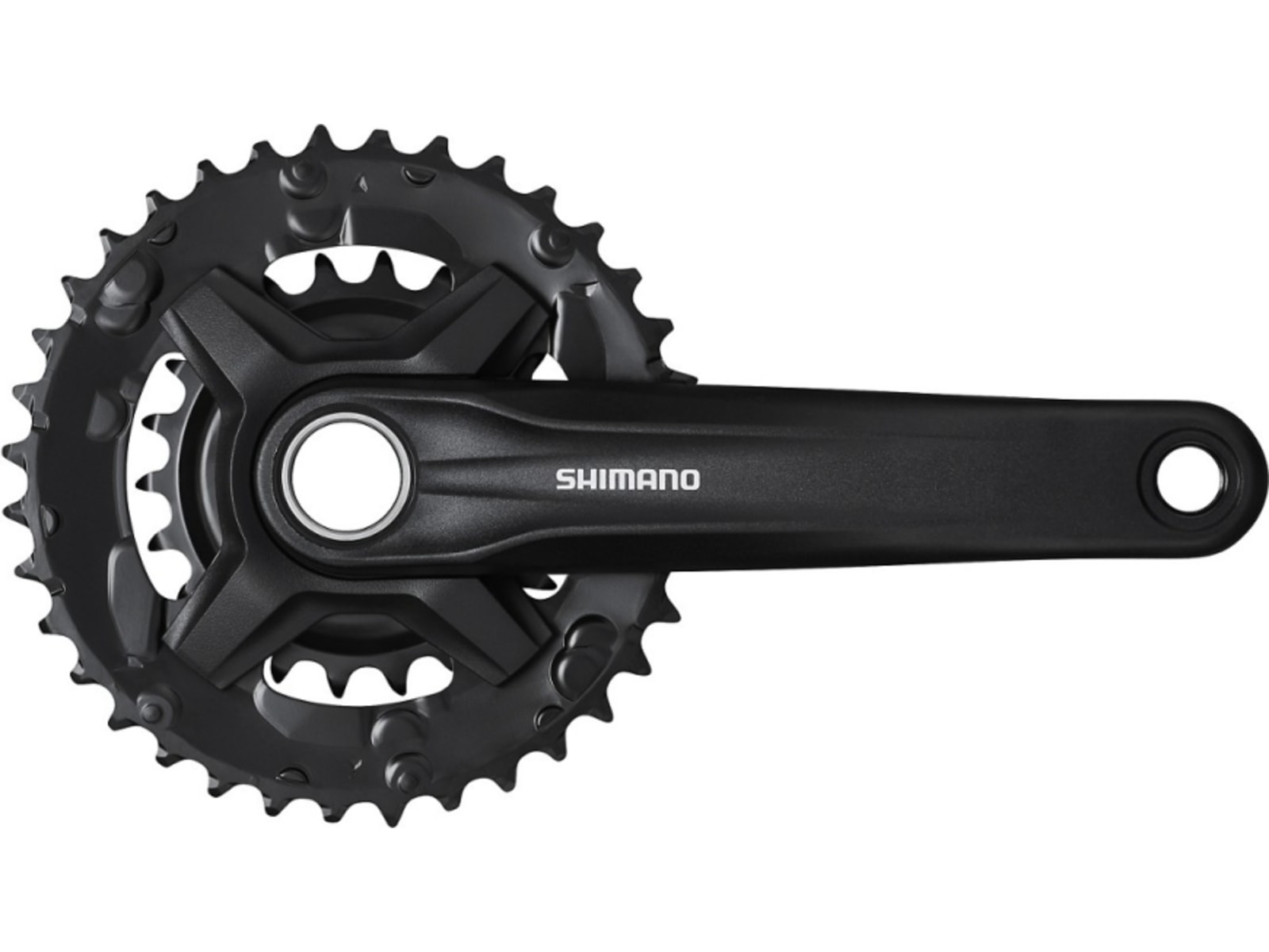 Altus FC-MT210-B2 9-Speed Crankset 175 mm 36-22T, Black