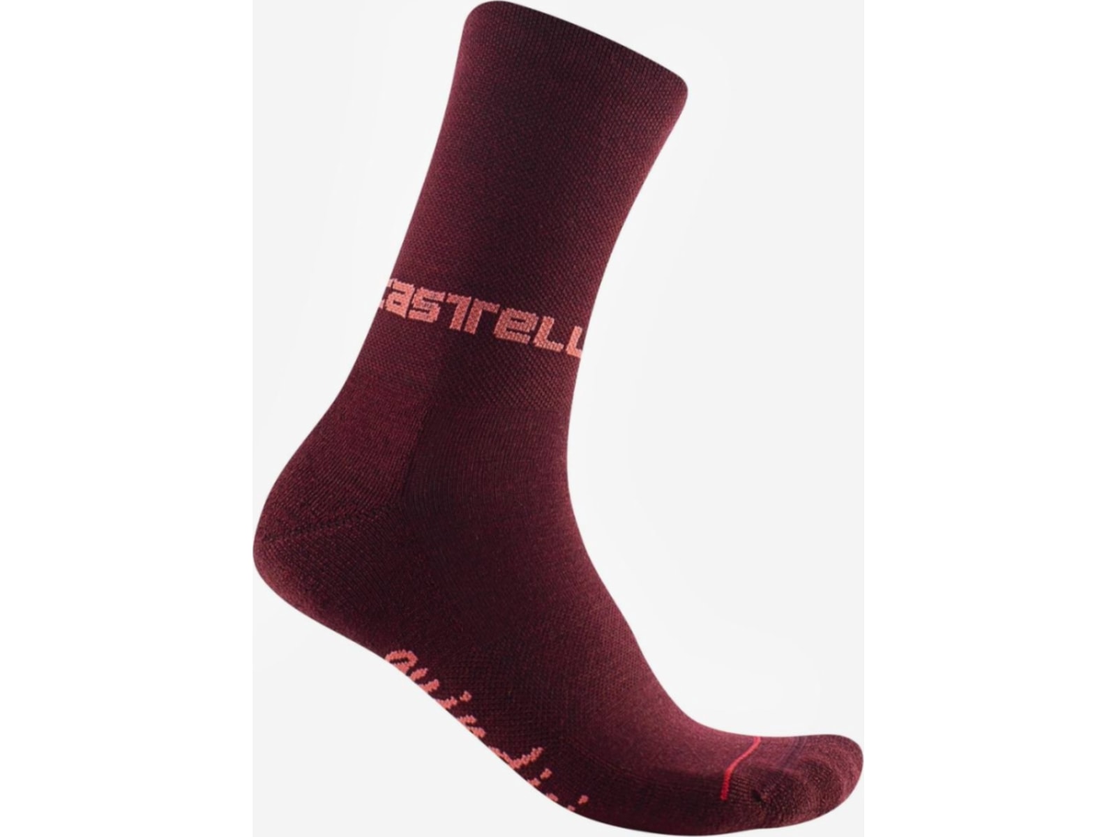 Castelli Quindici Soft Merino Women's Sock, Bordeaux