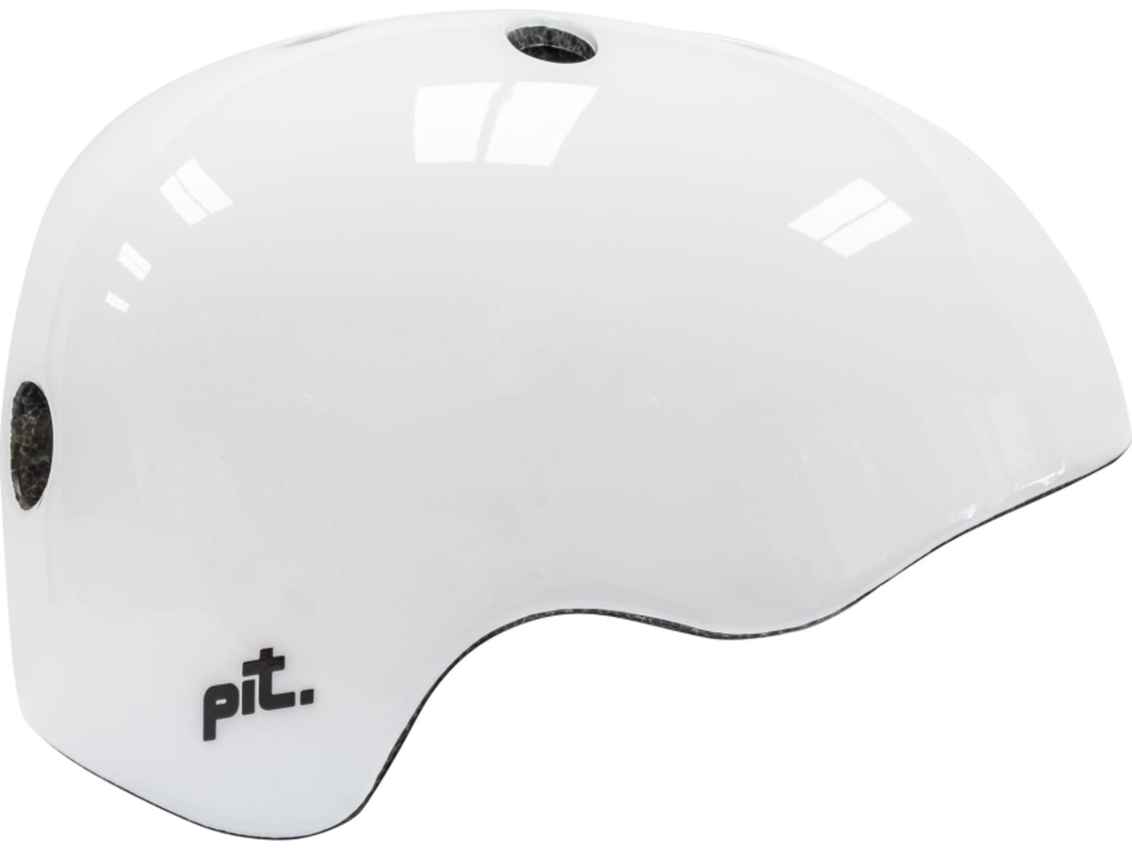 Pit Urban Helmet, White/Black, S/M
