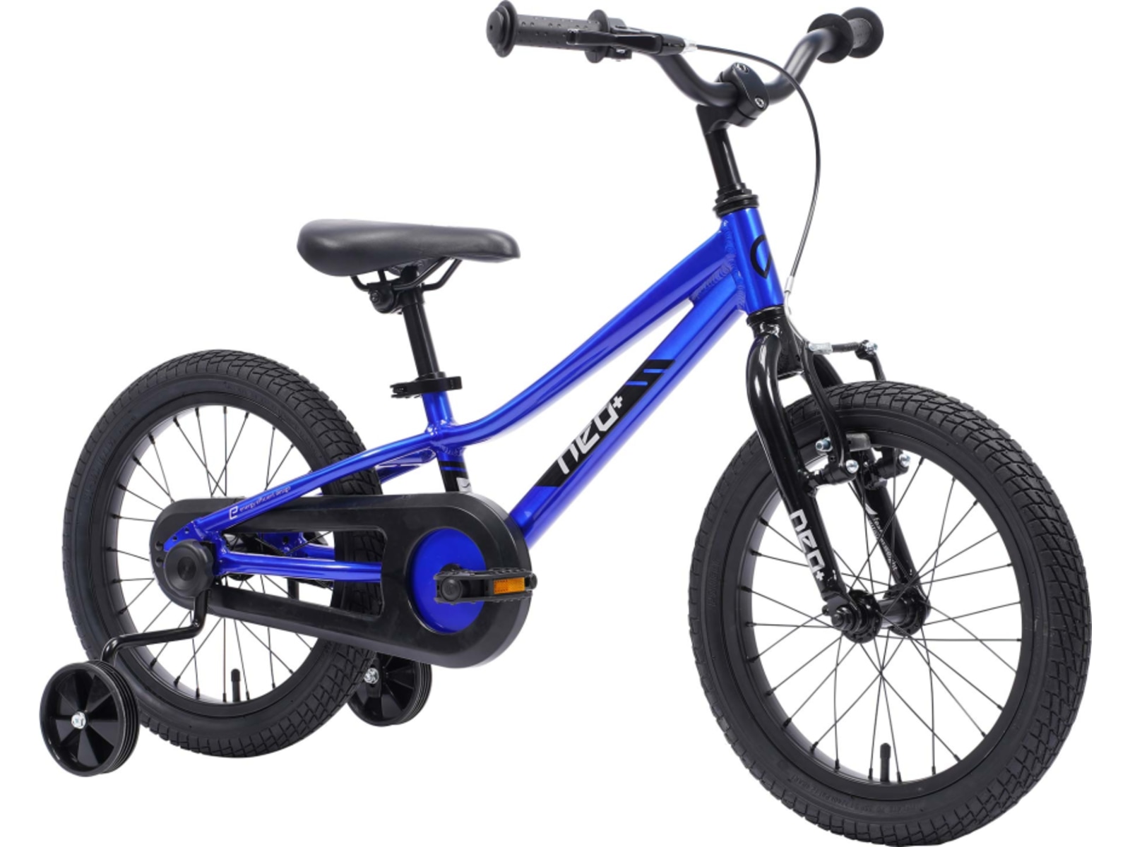 Neo+ 16 Kids Bike, Chrome Blue