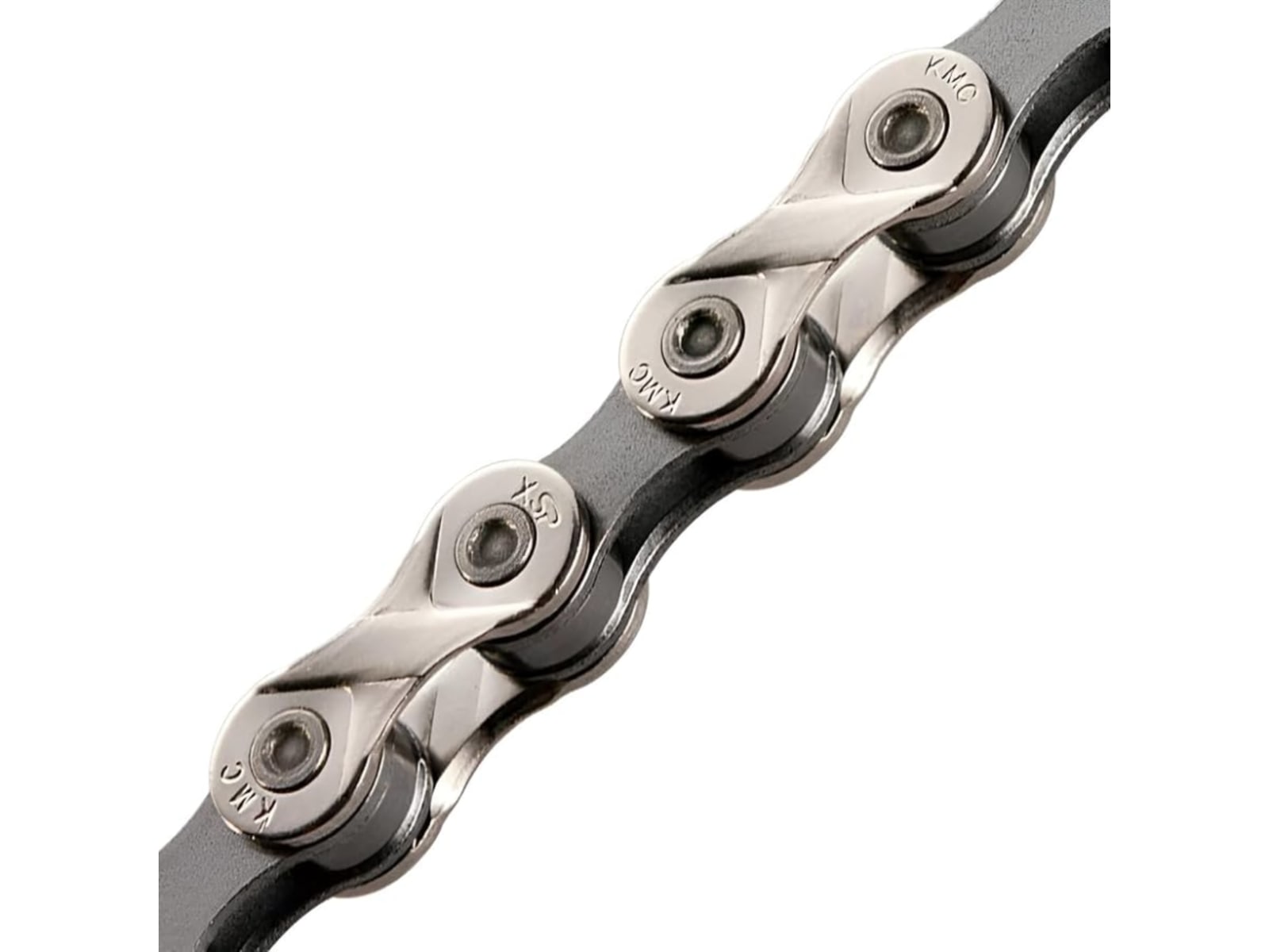 KMC X8.93 6/7/8-Speed Chain 116L with Connector, Silver/Grey