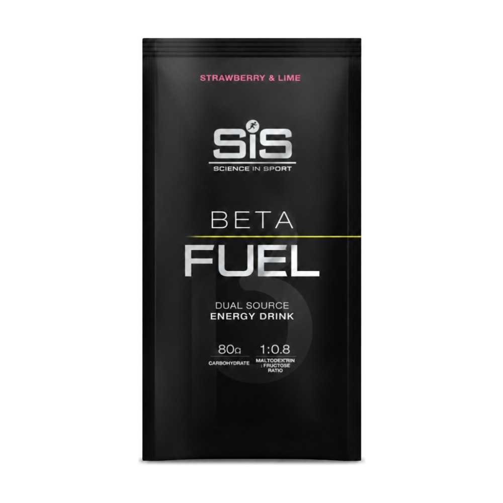 SiS Beta Fuel Energy Drink Mix Sachets, Strawberry & Lime