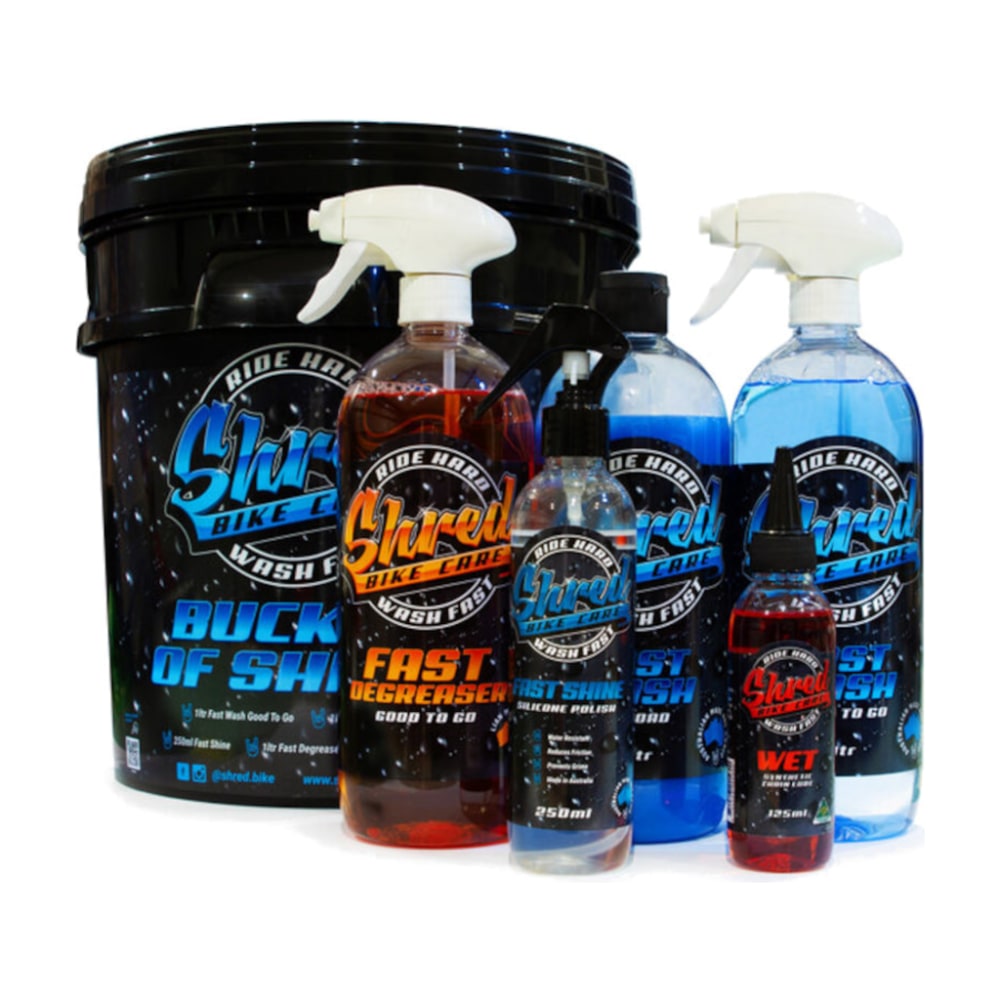 Shred Bucket of Shred Cleaning Kit
