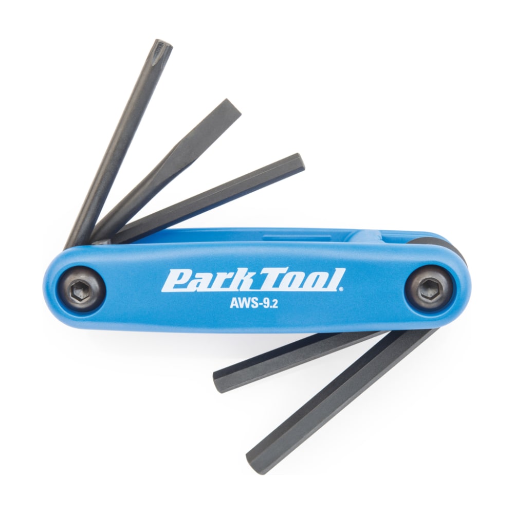 Park Tool AWS-9.2 Fold-Up Hex Wrench and Screwdriver Set