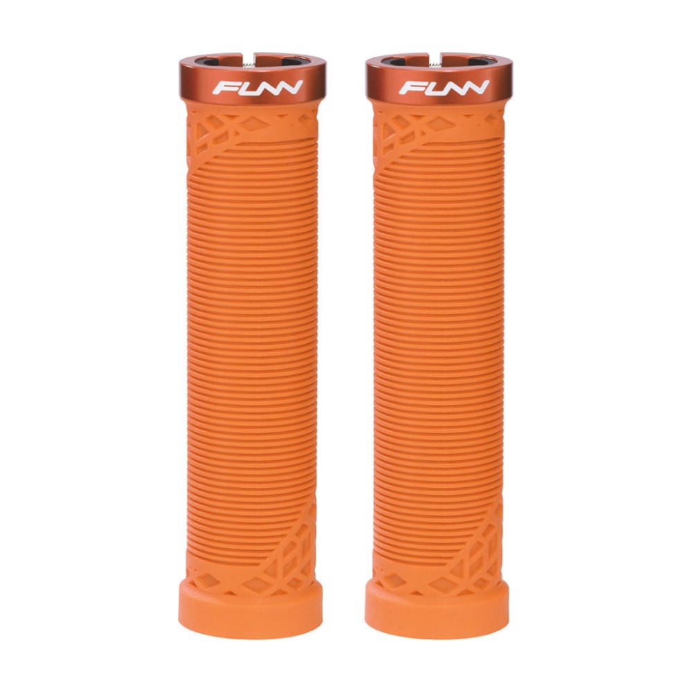 Funn Hilt Lock-On MTB Grips, Orange