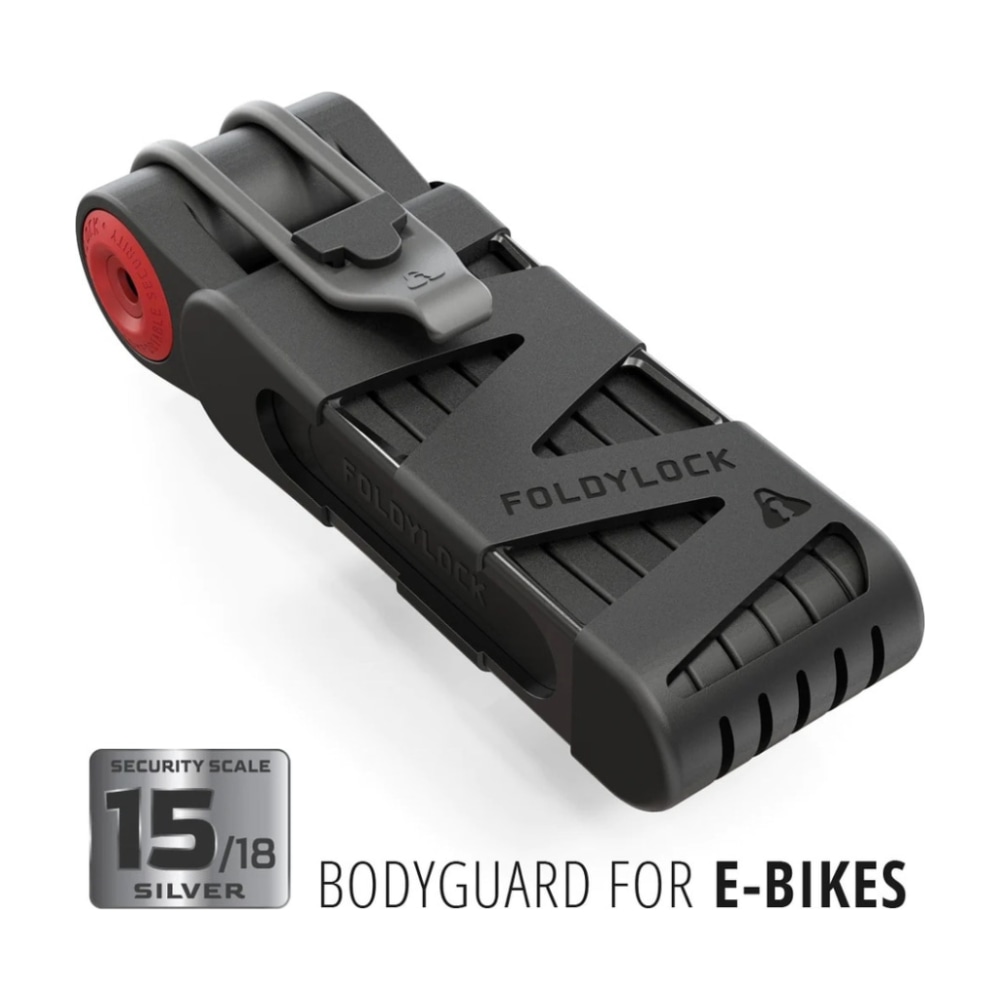 Seatylock Foldylock Classic 95 Folding Bike Lock, Black