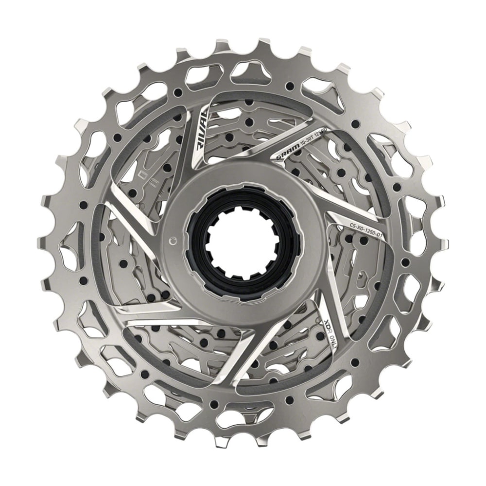 SRAM Rival AXS XG-1250 12-Speed XDR Cassette 10-30T, Silver
