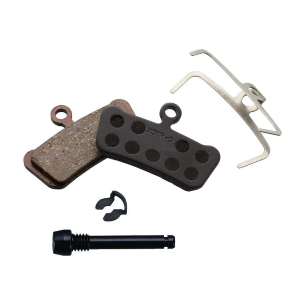 SRAM Medium Disc Brake Pads, Powerful Organic, Steel Back (Guide, G2, Trail)