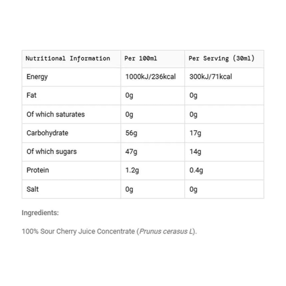 SiS REGO Cherry Juice Shot 30 ml
