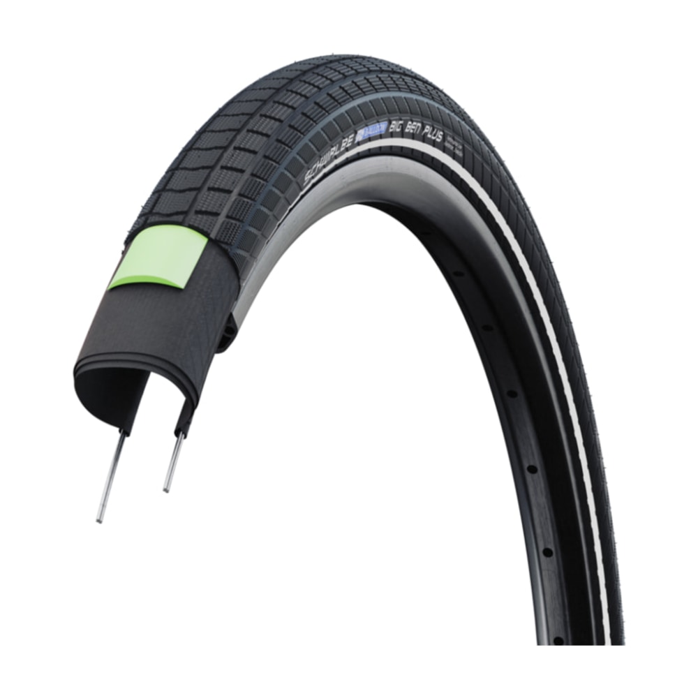 Schwalbe Big Ben Plus Wire Bead Tyre 20 x 2.15, Black Reflex