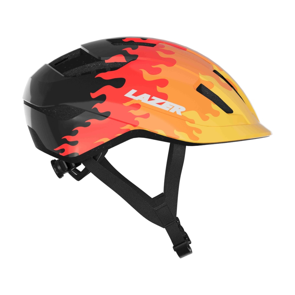 Lazer J1 KinetiCore Helmet, Flames