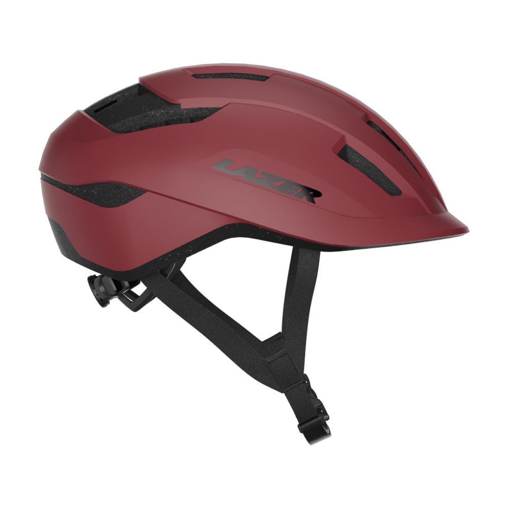 Lazer Compact KinetiCore Helmet, Matte Garnet Red