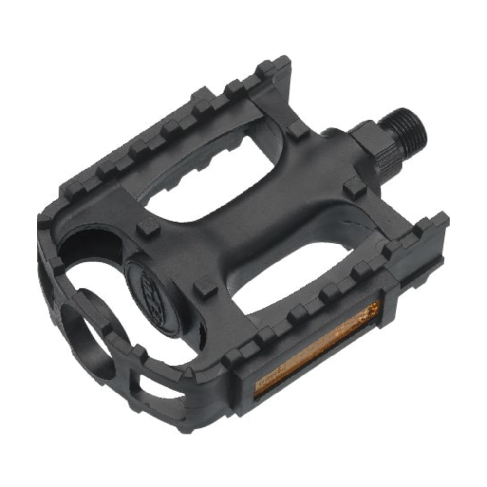 FPD One-Piece MTB Flat Pedals 1/2", Black