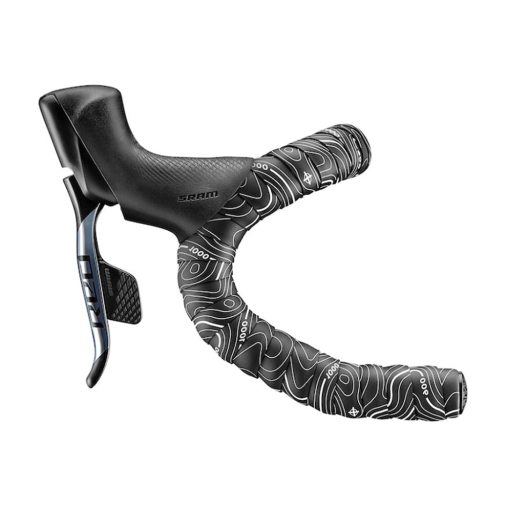 Ciclovation Advanced Leather Touch Topo Bar Tape, Snow White