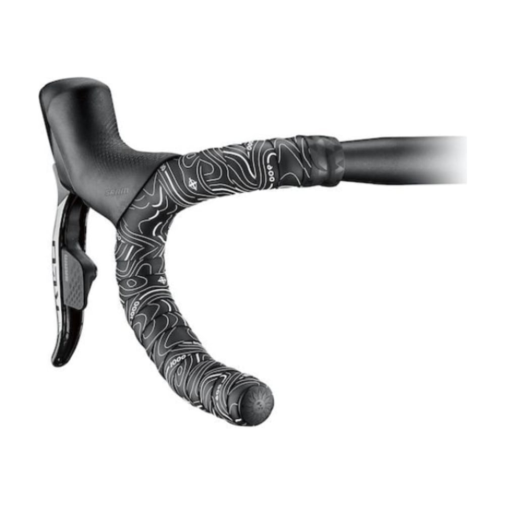 Ciclovation Advanced Leather Touch Topo Bar Tape, Snow White