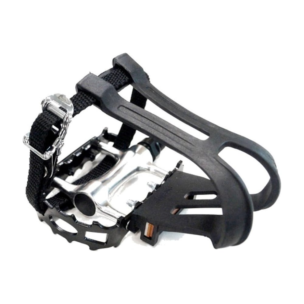 VP 519A Alloy Pedals with Toe Clips and Straps