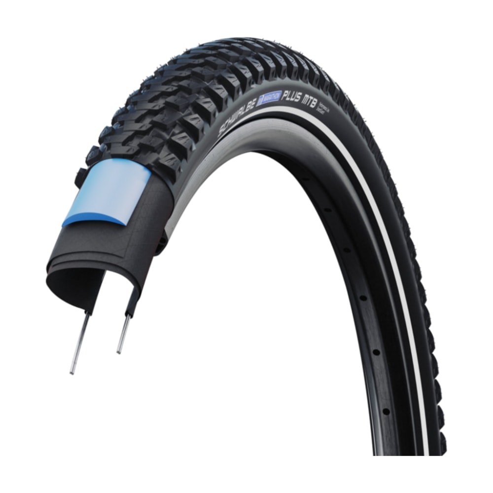 Schwalbe Marathon Plus MTB SmartGuard Tyre 29 x 2.10, Black Reflex