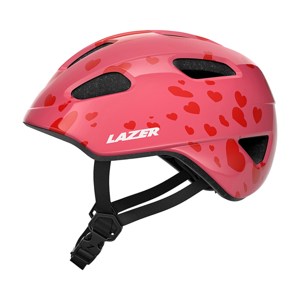 Lazer Nutz 2.0 KinetiCore Kids Helmet, Little Hearts