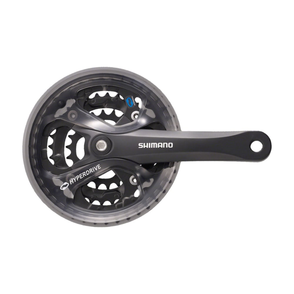 Shimano Acera FC-M361 Triple Crankset 170 mm 42-32-22T, Black