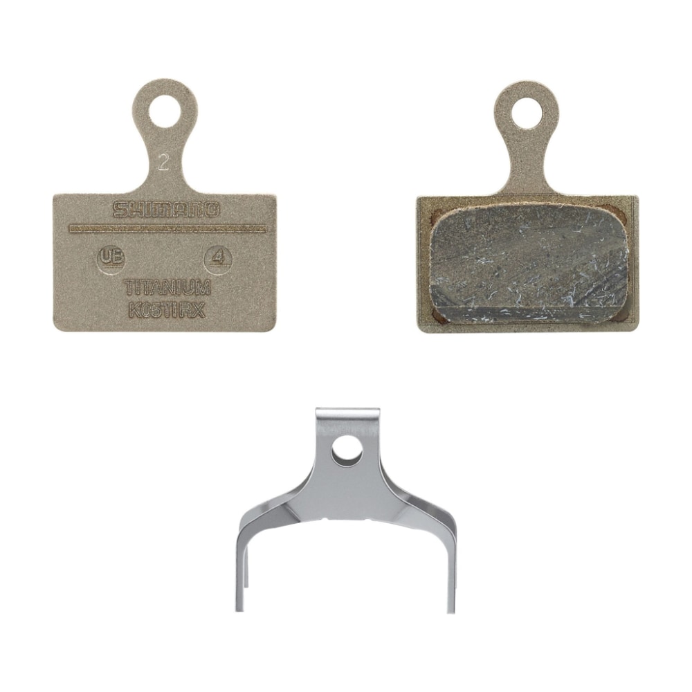 Shimano BP-K05Ti-RX Resin Disc Brake Pads and Spring