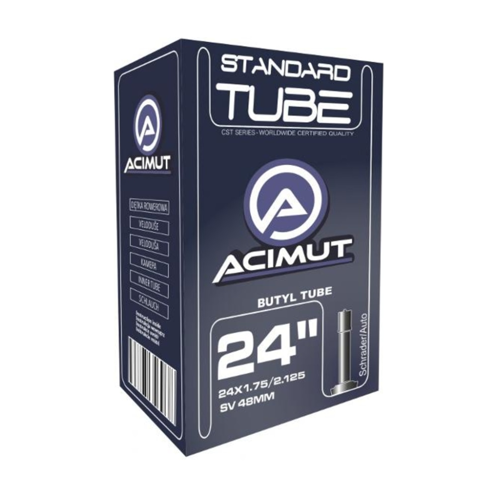 CST Acimut Inner Tube, 24 × 1.75–2.125, Schrader 48 mm