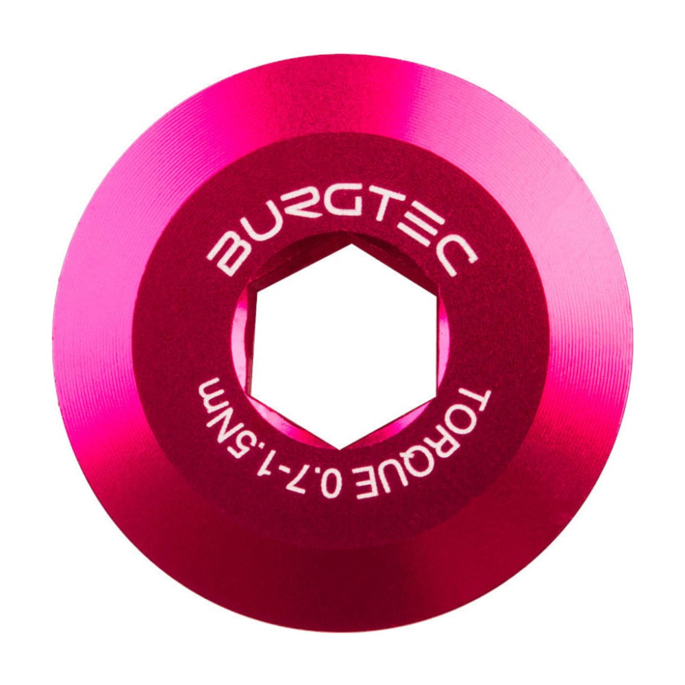 Burgtec Shimano Crank Bolt, Toxic Barbie Pink