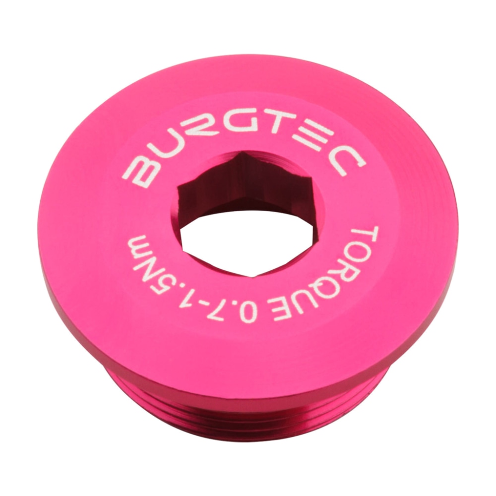Burgtec Shimano Crank Bolt, Toxic Barbie Pink