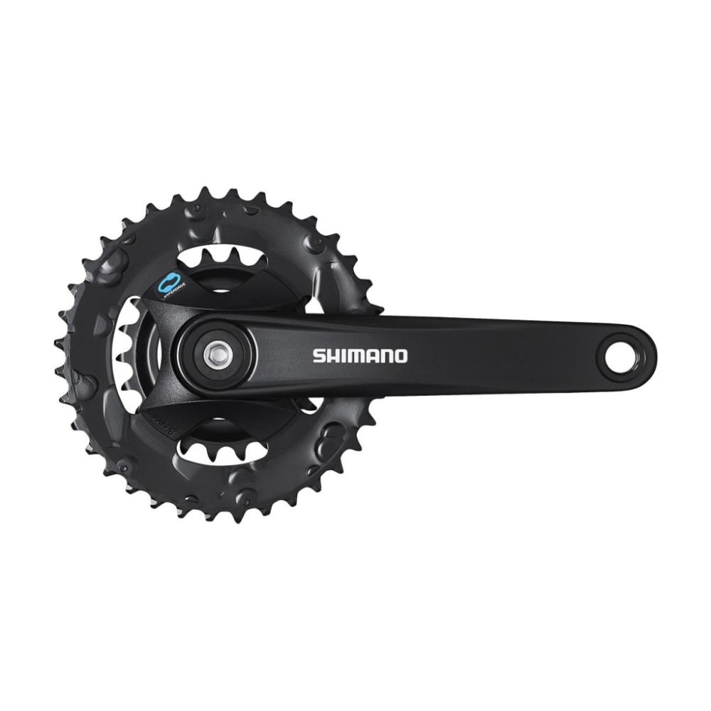 Shimano Altus FC-M315-2 7/8-Speed Crankset 175 mm 36-22T, Black