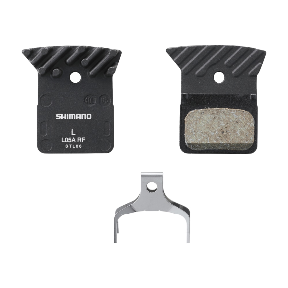 Shimano BP-L05A-RF Resin Disc Brake Pads with Fin, Pair