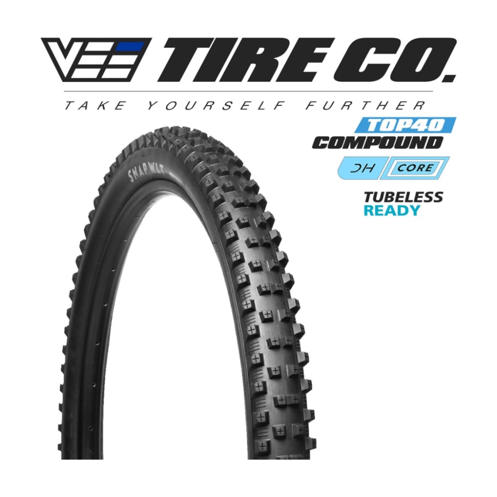 Vee Tire Co. Snap WLT DH Core Top40 TLR MTB Tyre 27.5 x 2.35