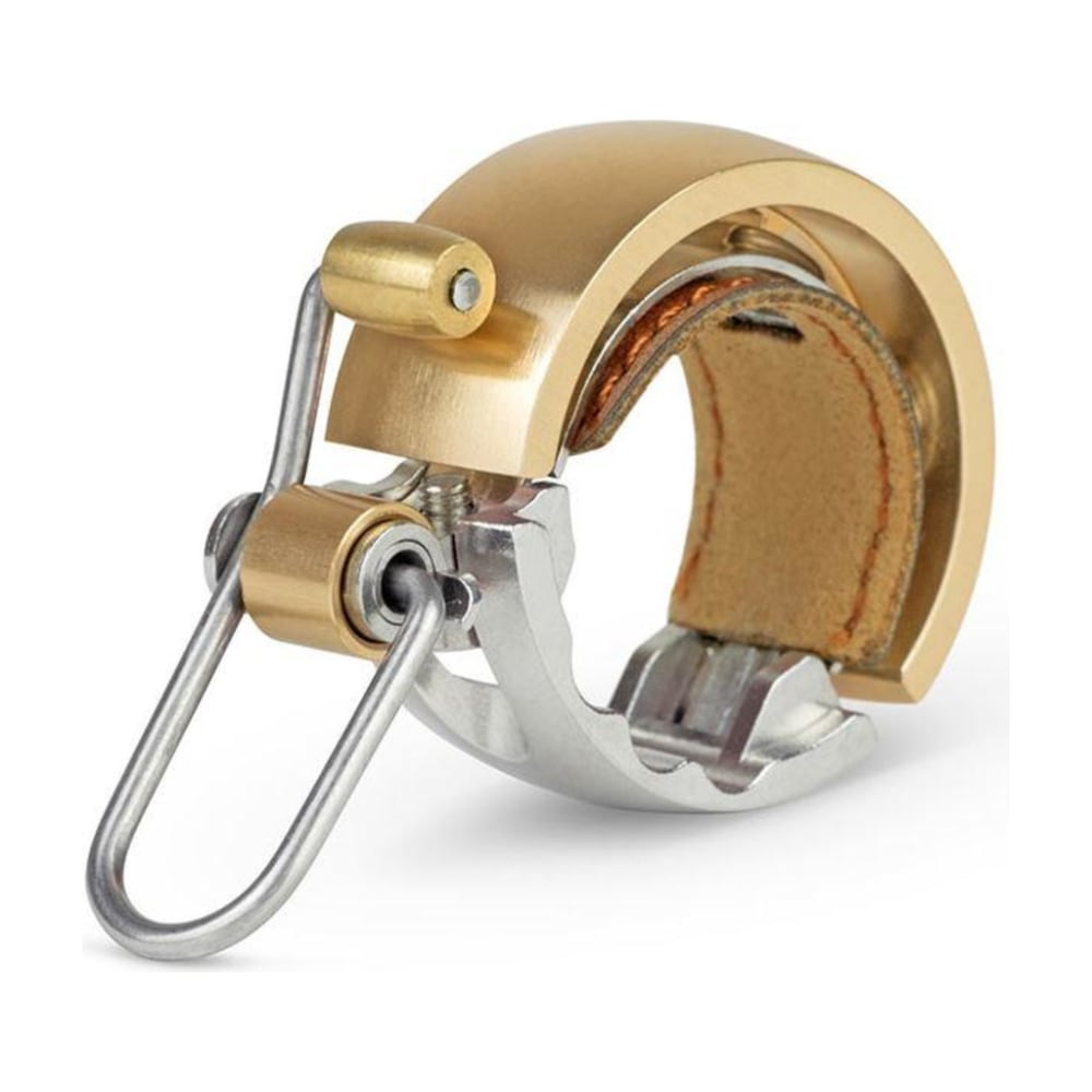Knog Oi Luxe Bike Bell, Brass, Small 22.2 mm