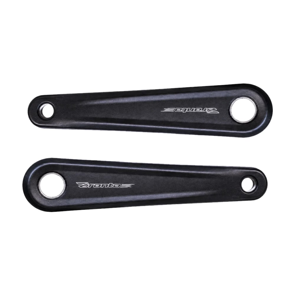 Left Hand Square Taper Alloy Crank Arm 170 mm, Black
