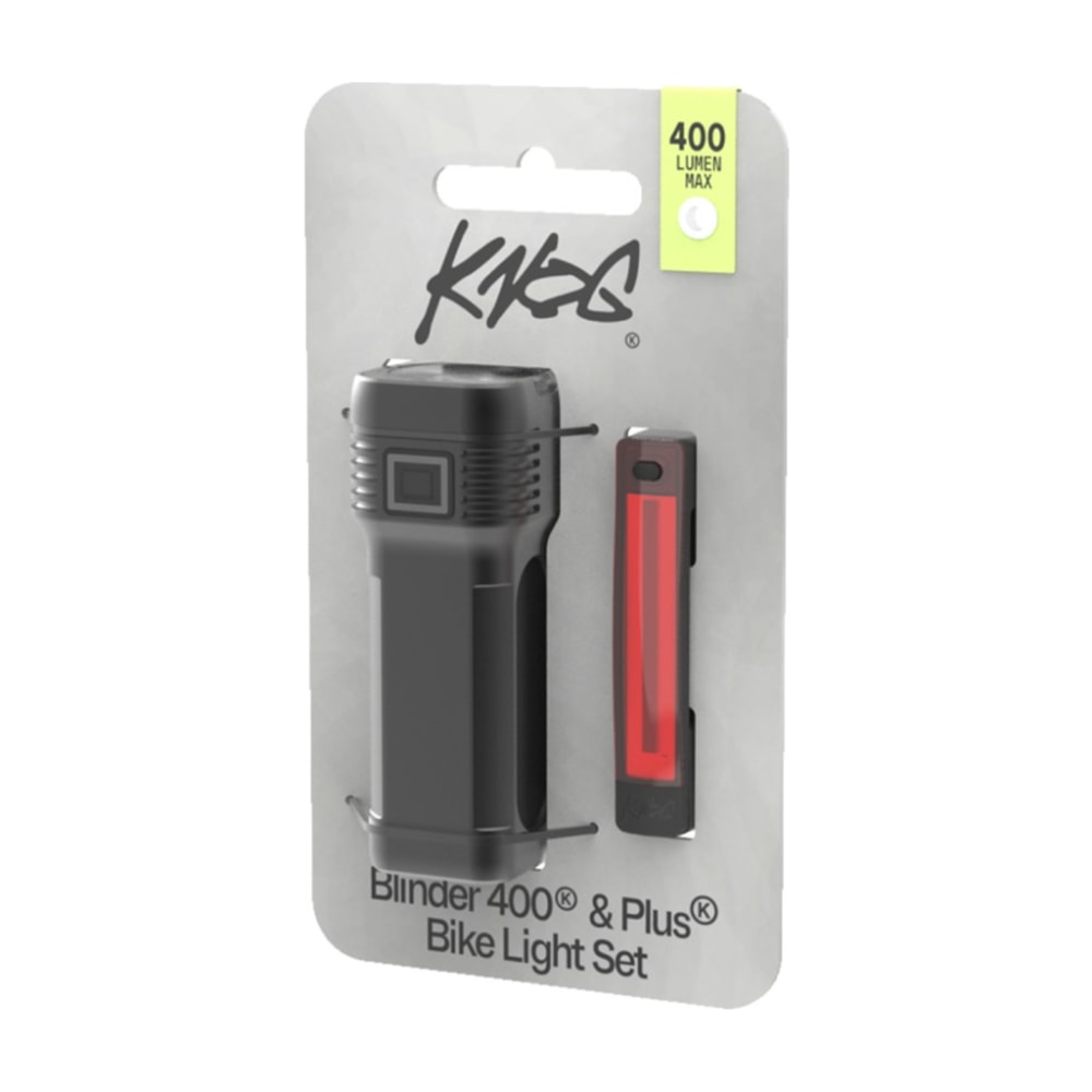 Knog Blinder 400 and Plus Bike Light Set