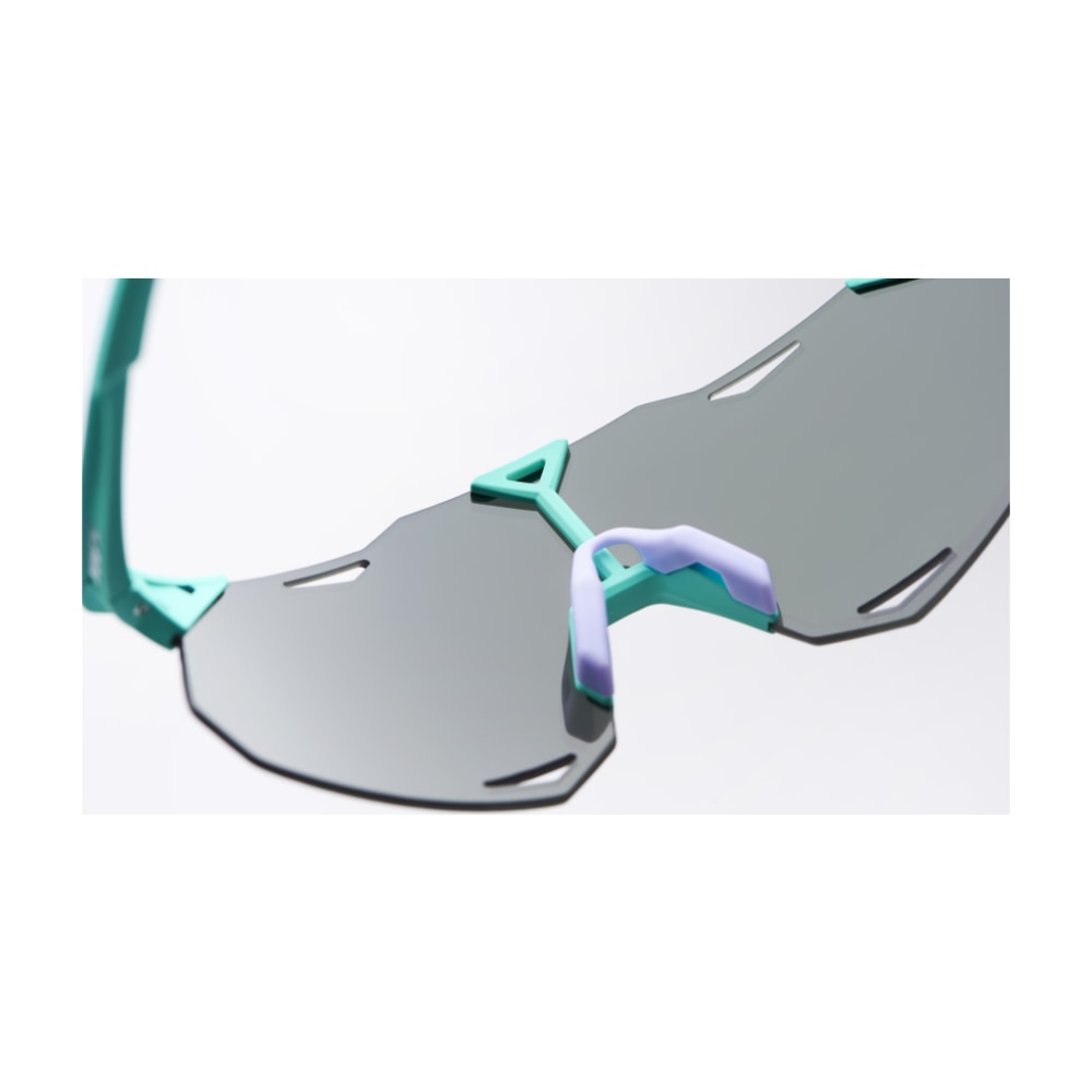 100% HYPERCRAFT XS Sunglasses, Soft Tact Mint, HiPER Lavender Lens