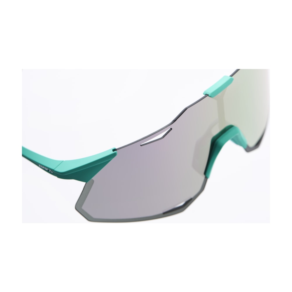 100% HYPERCRAFT XS Sunglasses, Soft Tact Mint, HiPER Lavender Lens