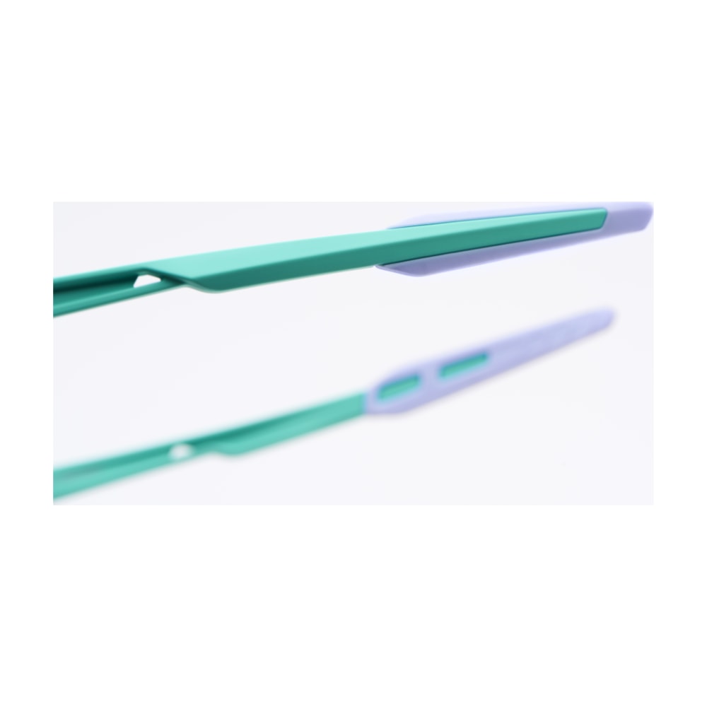 100% HYPERCRAFT XS Sunglasses, Soft Tact Mint, HiPER Lavender Lens