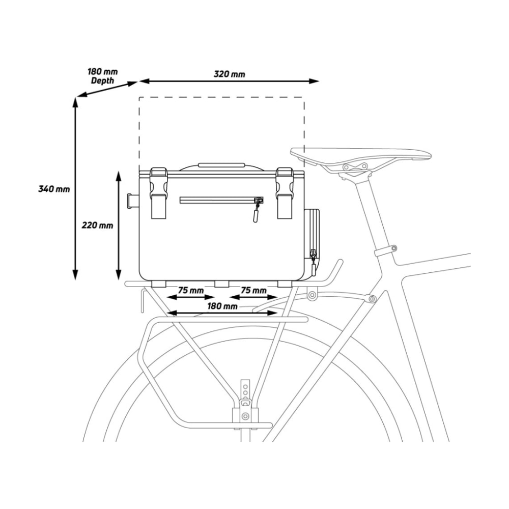 Zéfal Z Traveler 60 Pannier Bag
