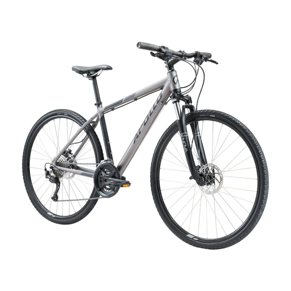Apollo Transfer 30 Commuter Bike, Matte Sand/Black