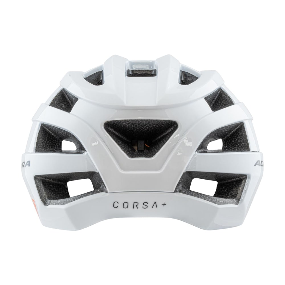 Adura Corsa+ Shield-X Helmet, Gloss White, Large