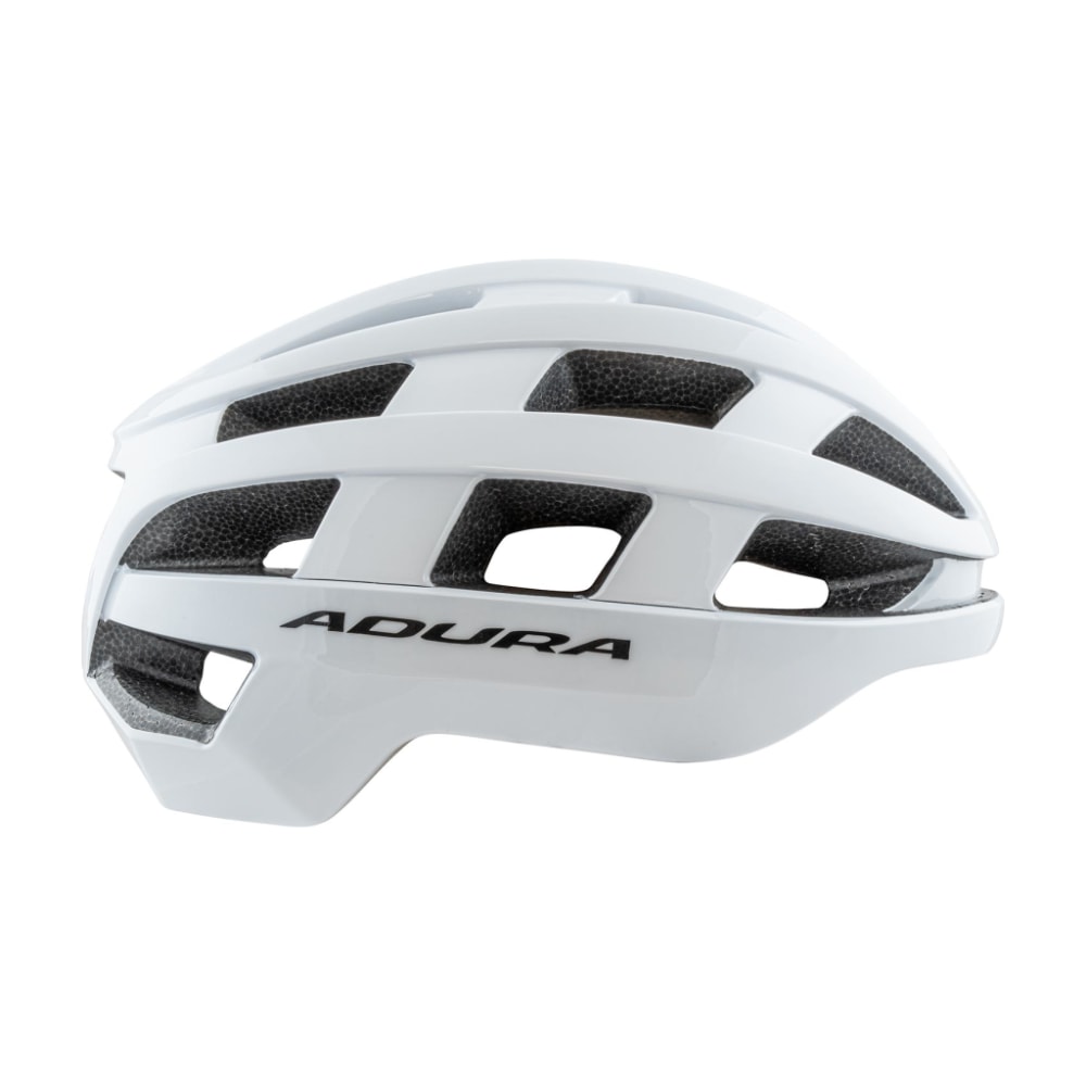 Adura Corsa+ Shield-X Helmet, Gloss White, Large