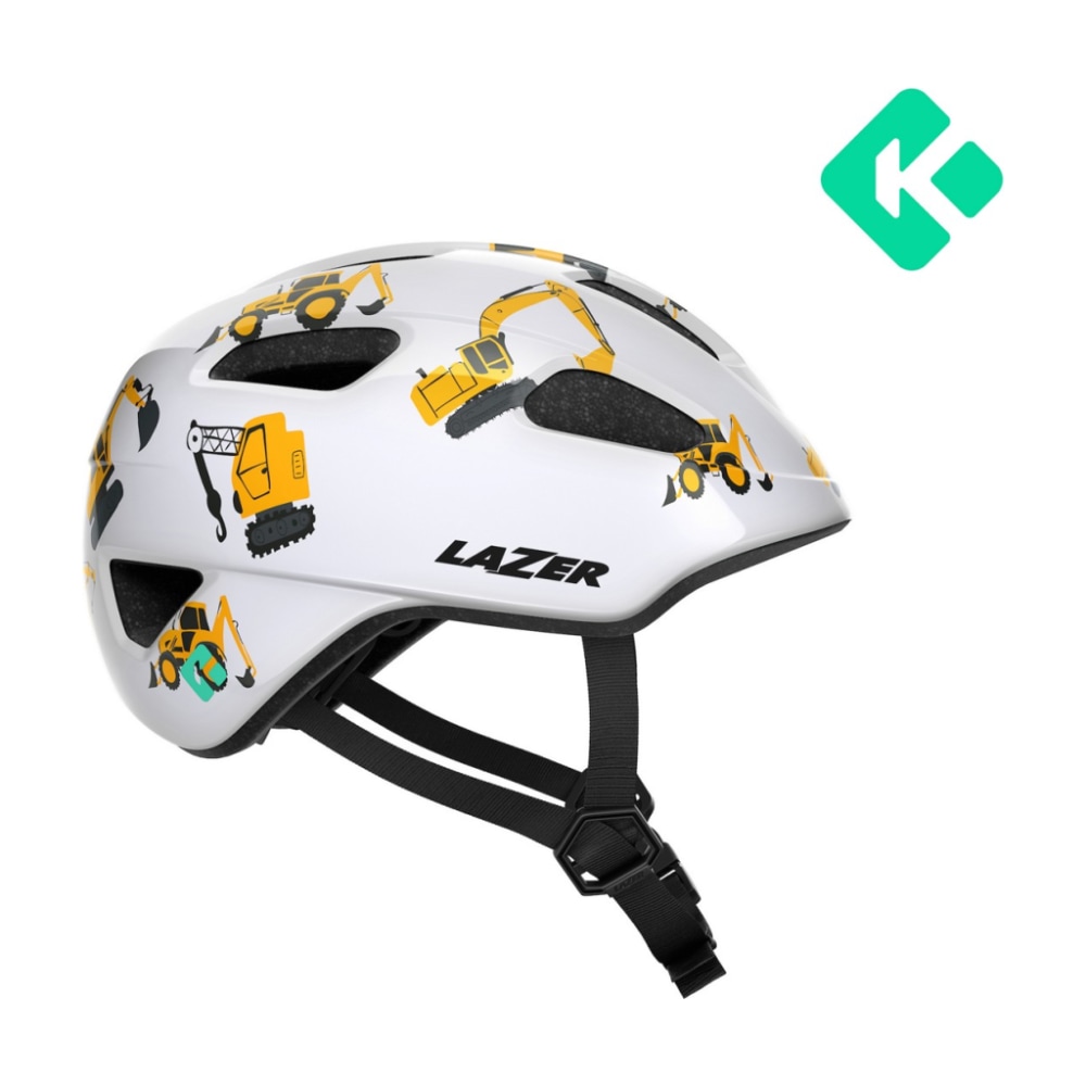 Lazer P'Nut 2.0 KinetiCore Kids Helmet, Diggers