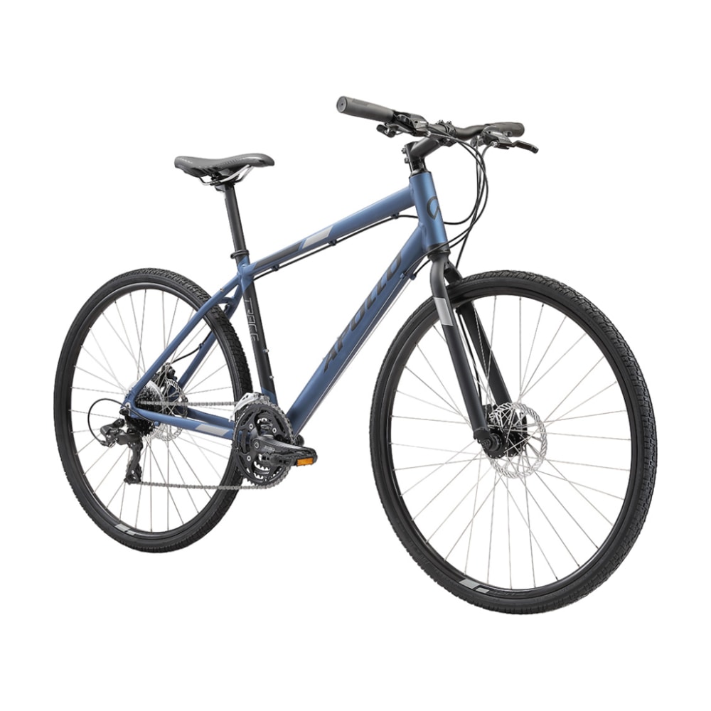 Apollo Trace 20 Hybrid Bike, Matte Slate/Black, Large