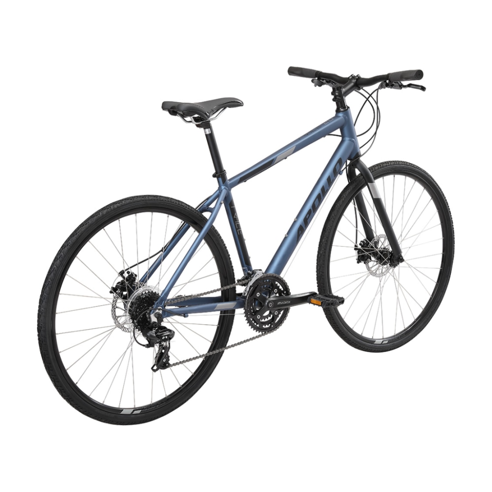 Apollo Trace 20 Hybrid Bike, Matte Slate/Black, Large