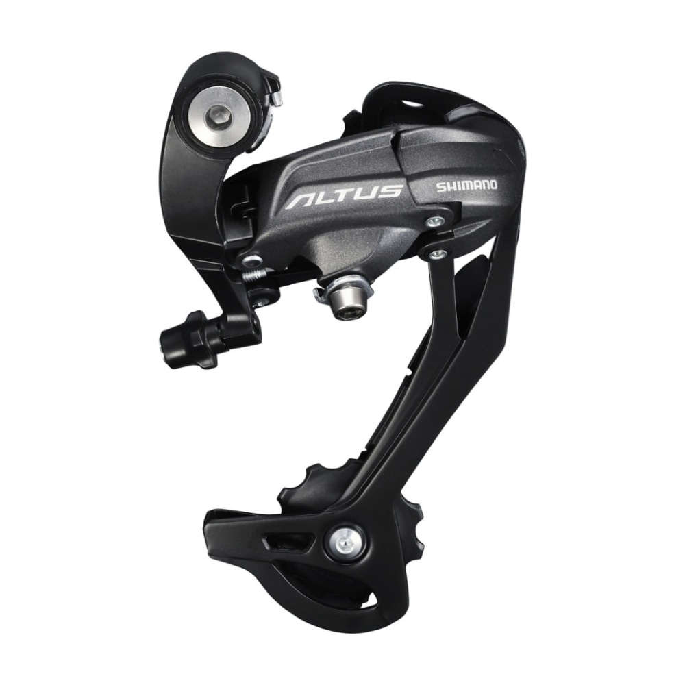 Shimano Altus RD-M370-SGS 9-Speed Rear Derailleur, Black
